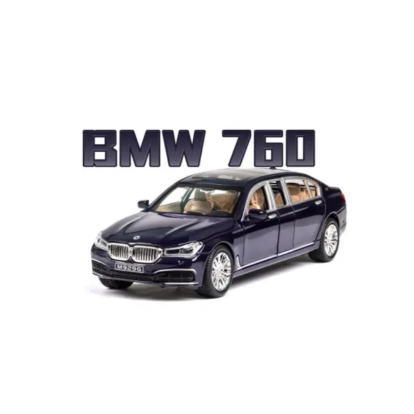 macheta limuzina metal, 760li v12 macheta en-gros, masinuta metalica 1:24, machete auto lux, masina colectie sunet lumini, machete die-cast romania, cadouri auto barbati