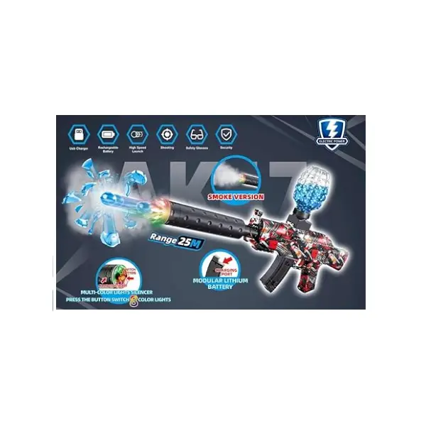 Pușcă automată M416 cu încărcare USB și acumulator