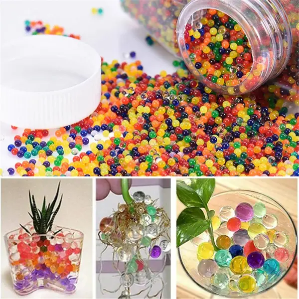 Bile de Apă Hidrogel Decorative, Perle de Cristal pentru Aranjamente Florale, Diverse Culori