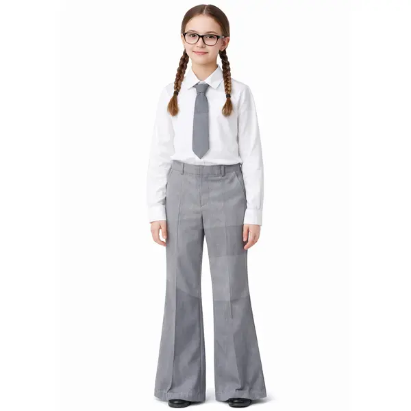 Ținută elegantă școlară pentru fete cu cravată