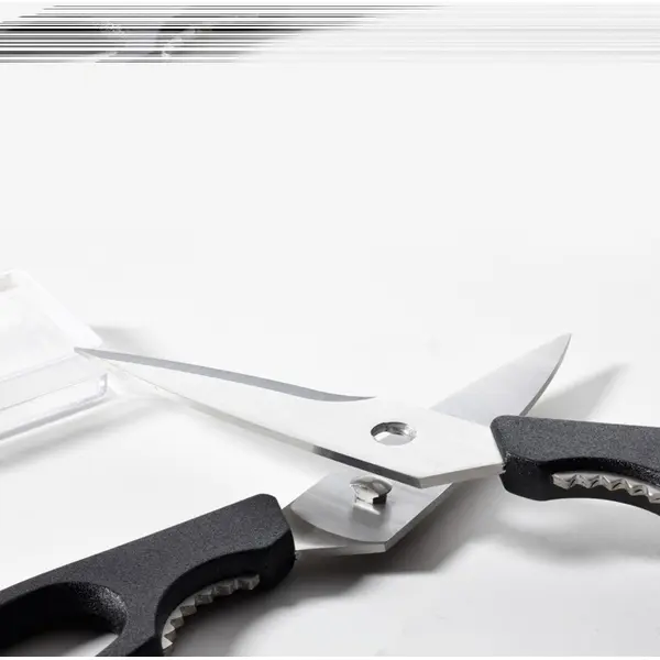 Foarfecă de bucătărie inox premium deschisă