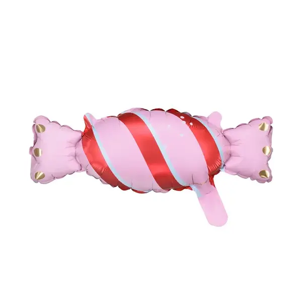 Set 5 baloane din folie metalica forma Bomboana Candy 40x16.5 cm culori mixte