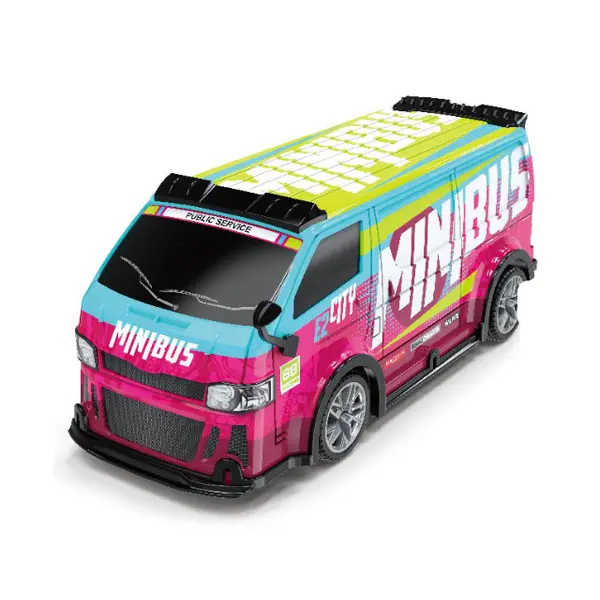 Mașină telecomandată MiniBus City vedere frontală