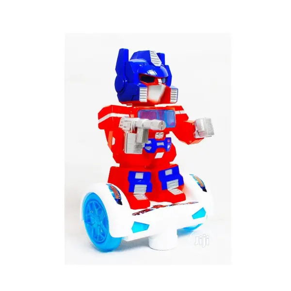 Robot Inteligent „Super Balance Car” Sport Walking, Efecte Luminoase LED și Muzică, Mișcare la 360°, Înălțime 20 cm