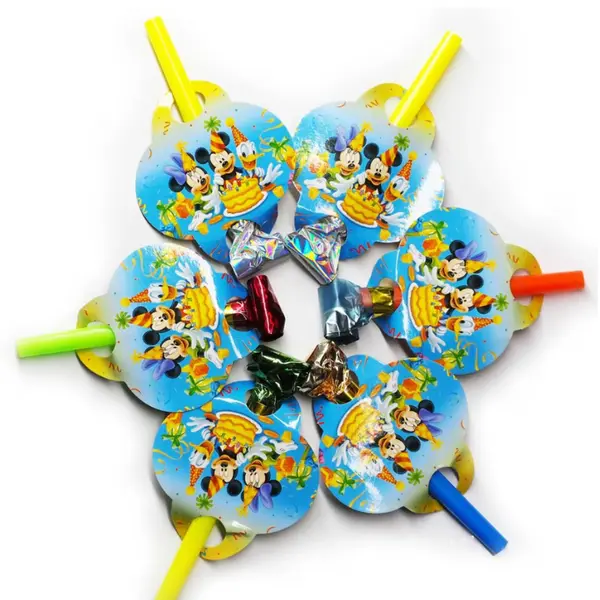 Fluiere extensibile multicolore pentru copii