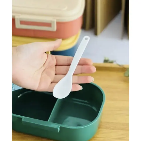 Cutie de Prânz pentru Copii, Caserolă Alimentară Compartimentată, 19 x 13 x 5 cm