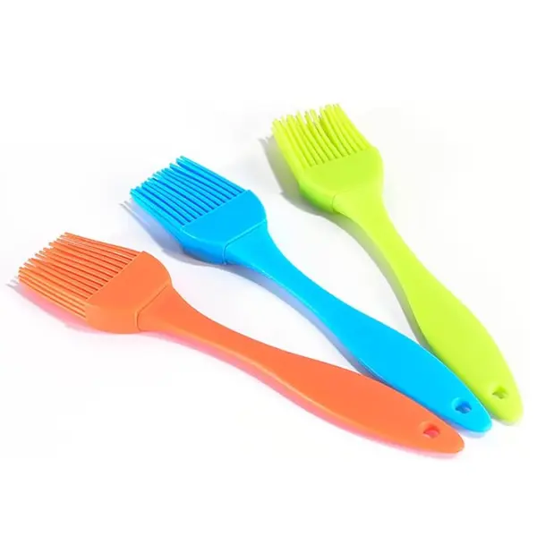 Pensulă din silicon pentru gătit 30 × 5 cm, diverse culori