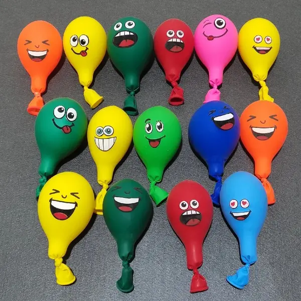 Baloane latex Smiley Face XXL pentru decor petreceri