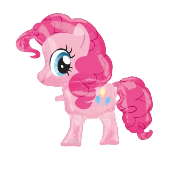 Balon din Folie de Aluminiu Figurină Ponei Roz Magic, Decor Petrecere Tematică, 70 x 80 cm