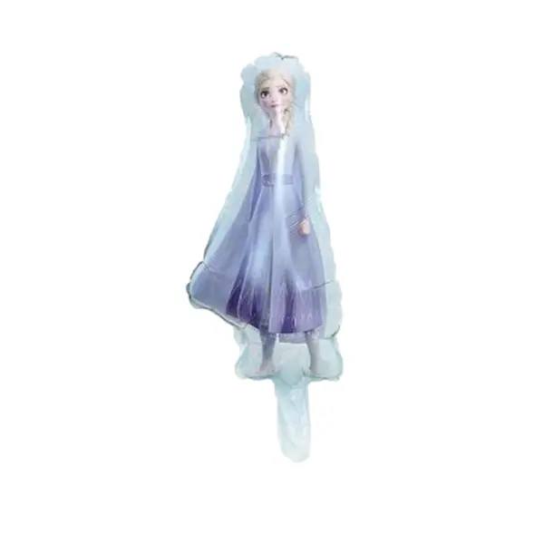 Balon din Folie de Aluminiu Tip Figurină, Model Elsa - Frozen, 82 x 25 cm