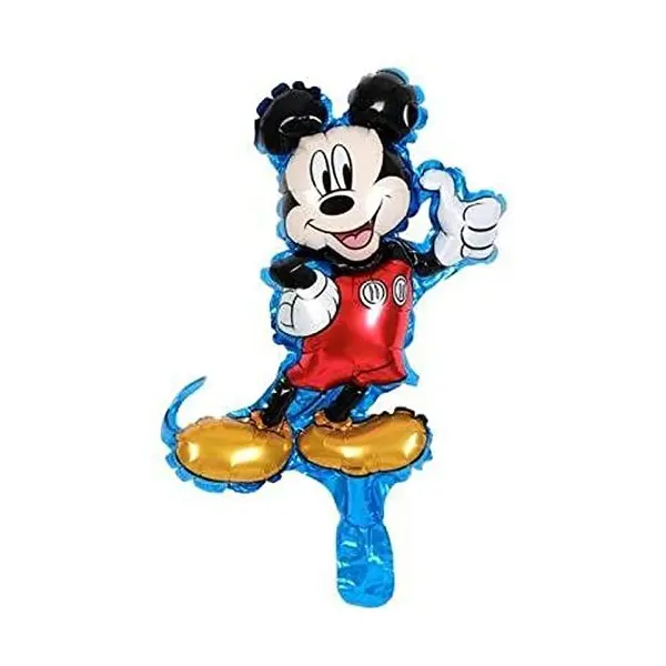 Balon din Folie de Aluminiu Figurină Mickey Mouse, Design Clasic, 70 x 40 cm