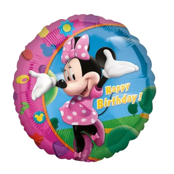 Balon din Folie de Aluminiu Rotund, Figurină Decorativă pentru Petreceri Tematice, 45 x 45 cm