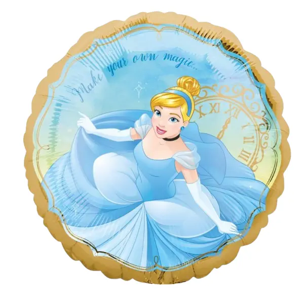 Balon din Folie de Aluminiu Rotund, Imprimeu Figurina Personaje Indragite, 45 x 45 cm