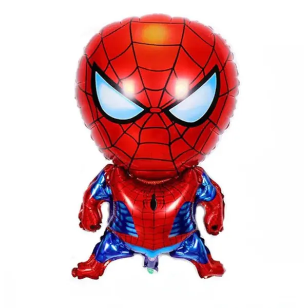 Balon din Folie de Aluminiu Spiderman, Figurină Decorativă Erou pentru Petreceri, 81 x 47 cm