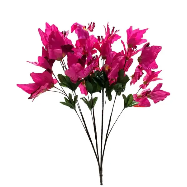 Buchet Floral Artificial cu 4 Capete Mari, Aspect Exotic, Înălțime 65 cm