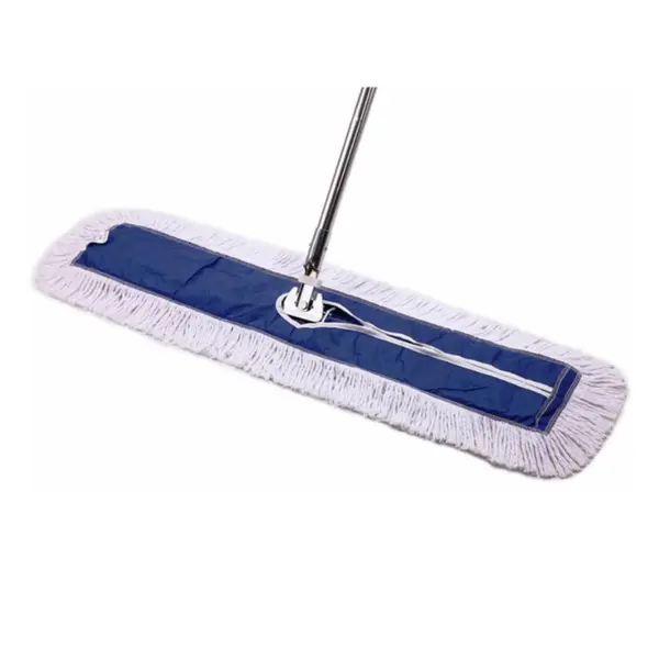 Mop XL cu coadă metalică și lavetă lată din microfibră