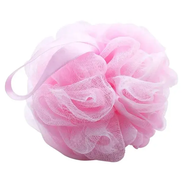 Burete de Baie Extensibil din Plasă, Design Ergonomic pentru Spate, Multicolor