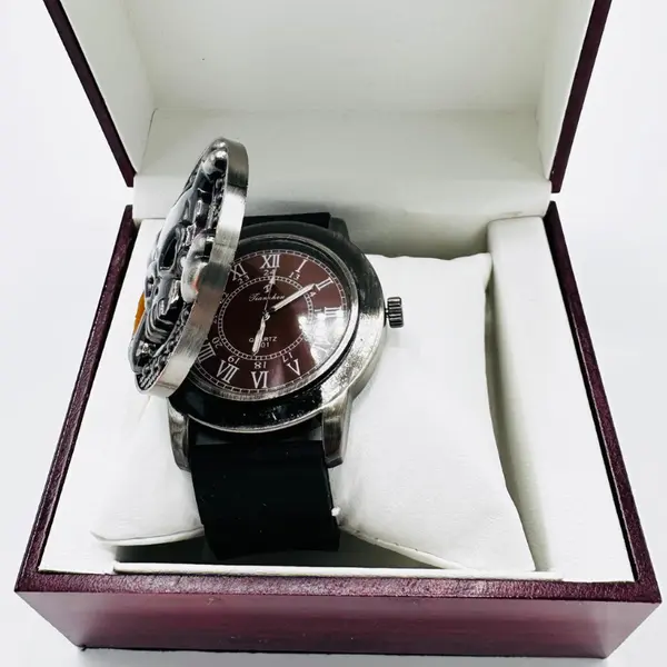 Ceas de Mână pentru Bărbați, Stil Sport-Military, Curea din Silicon