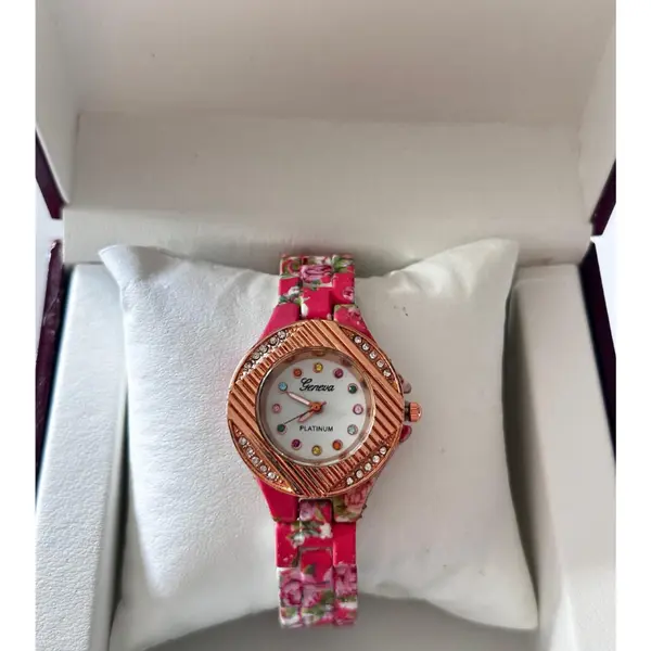 Ceas de Mână pentru Damă, Stil Modern, Curea Colorată