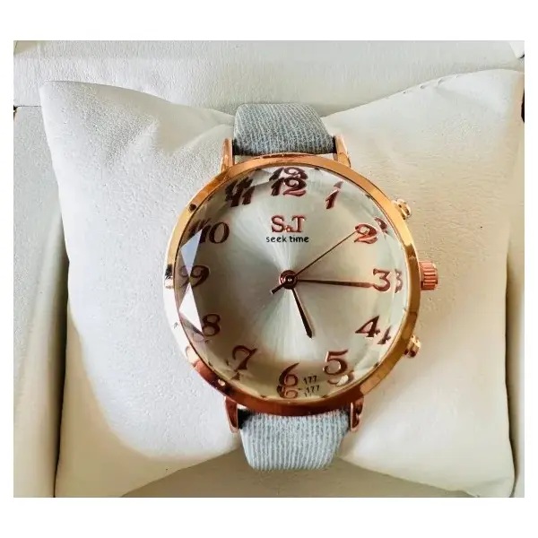 Ceas de Mână pentru Damă, Curea din Piele, Diverse Culori