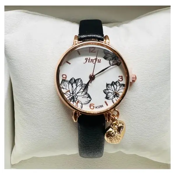 Ceas de Mână pentru Damă, Curea din Piele, Diverse Culori