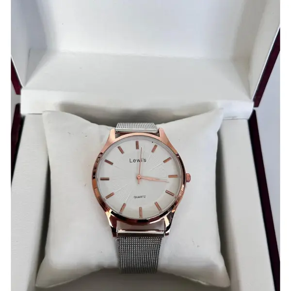 Ceas de Mână pentru Damă, Elegant, cu Curea Metalică