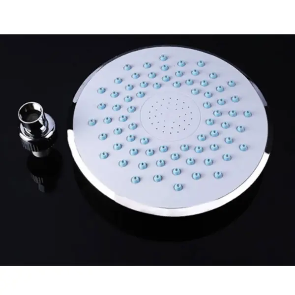 Pară de duș cu filtru, cap de duș universal, finisaj cromat