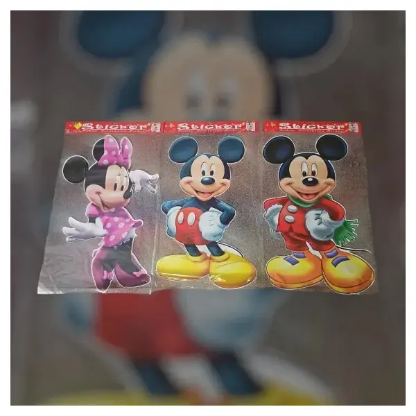 Stickere Decorative Gigant pentru Copii, Personaje Animate din Desene, Dimensiuni 60 x 40 cm, Diverse Modele