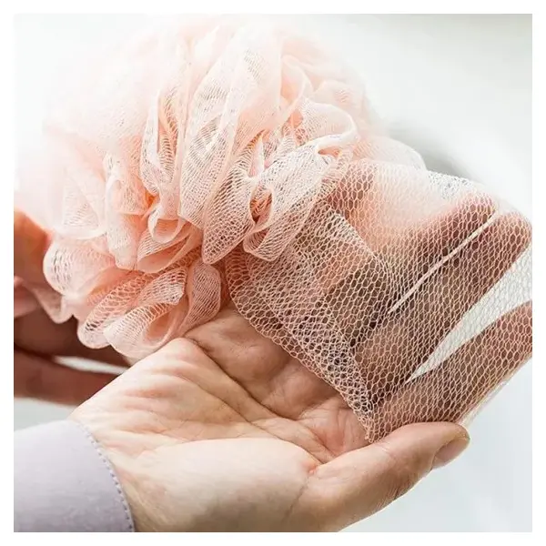 Burete de Baie Multistrat, Formă Rotundă, Textură Fină, Multicolor, 50 g