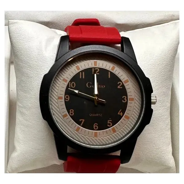 Ceas de Mână pentru Bărbați, Stil Sport-Dynamic, Curea din Silicon, Diverse Culori