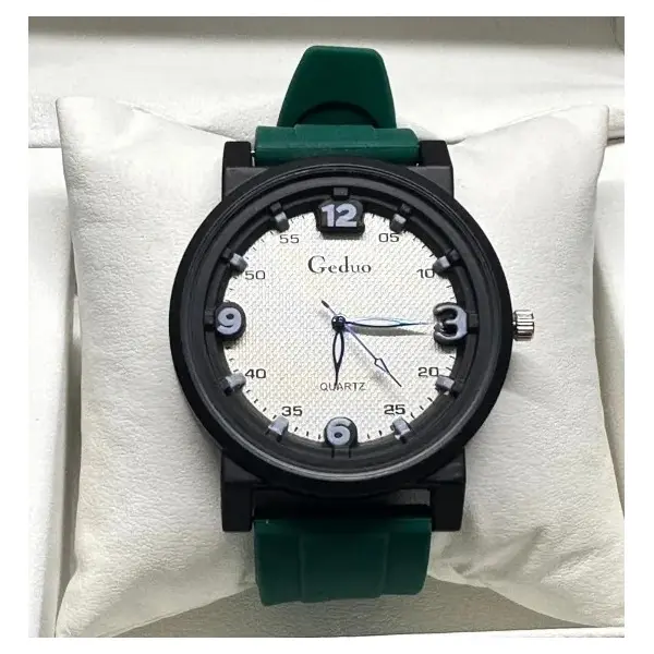 Ceas de Mână pentru Bărbați, Stil Sport, Curea din Silicon, Diverse Culori