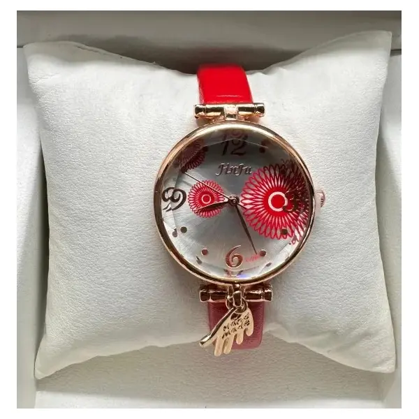 Ceas de Mână pentru Damă, Curea din Piele, Diverse Culori