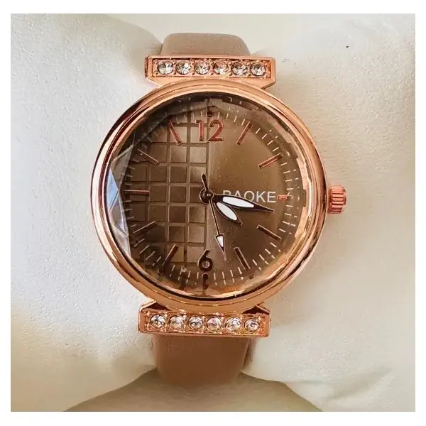 Ceas de Mână pentru Damă, Curea din Piele, Diverse Culori