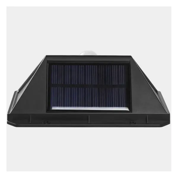 Lampă Solară de Perete cu 100 LED-uri, Senzor de Mișcare și Lumină, 13.5 x 9.7 x 7 cm