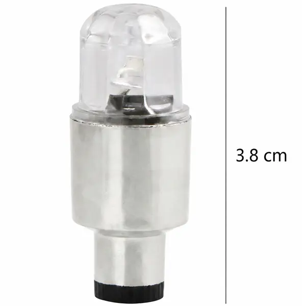 Dimensiune lumini LED valve roți 3.8 cm