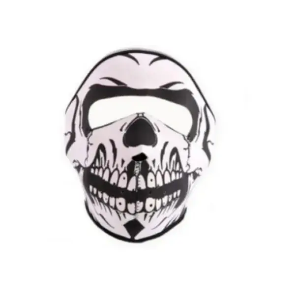 Mască de protecție pentru față cu model craniu