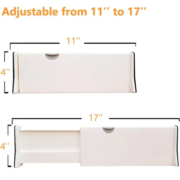Separator sertar cu capete anti-alunecare
