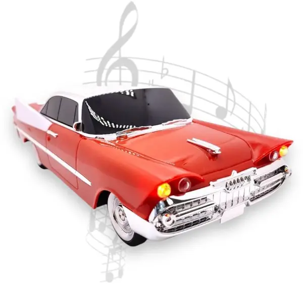 Mașină-Boxă Bluetooth Dodge 59, Radio FM, MP3, Stereo HIFI, 28 cm – Portocaliu