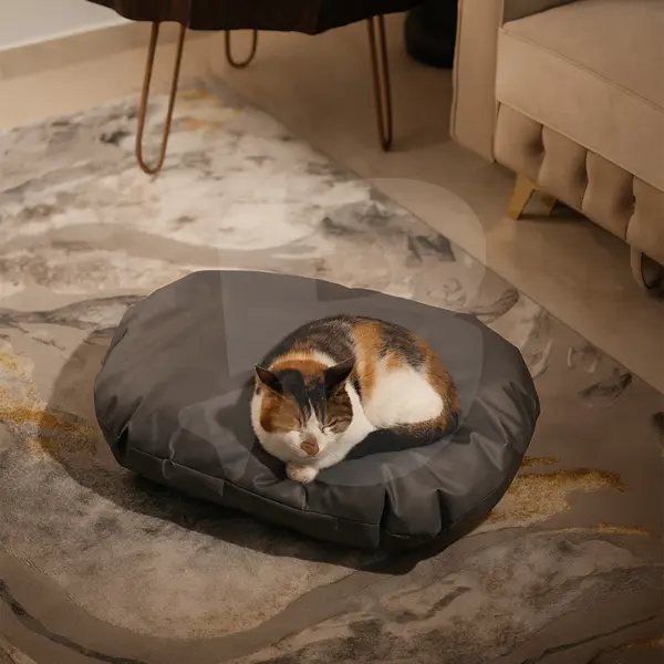 Saltea-Pernă Impermeabilă pentru Animale de Talie Mică, Poliester Oxford, Husă Detașabilă, Dimensiuni 45 cm x 65 cm