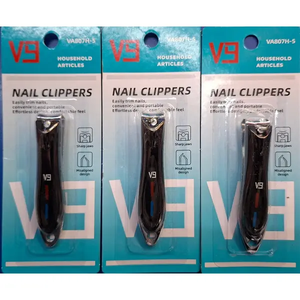 Unghieră Profesională "V9" - Calitate Premium, Sharp and Durable, Design Ergonomic, Blister Individual