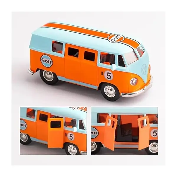 Duba Metalică „City Transport”, Scara 1:32, Portiere Mobile, Lumini LED și Efecte Sonore