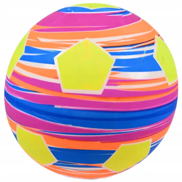 Set 10 Mingi Ușoare Colorate din Cauciuc Moale, Diametru 23 cm, Ideale pentru Plajă și Aer Liber