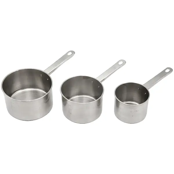 Set 3 ibrice din metal – 10, 12, 14 cm, inox, bax 12 bucăți