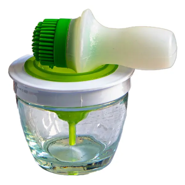 Dip & Go Chef Tasting Set – Recipient cu Pensulă din Silicon pentru Sosuri și Ulei