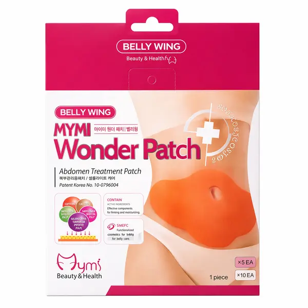 Plasturi Abdomen MYMI Wonder Patch, Model Slim & Beauty, Set Patchuri Corporale, Mărime Universală
