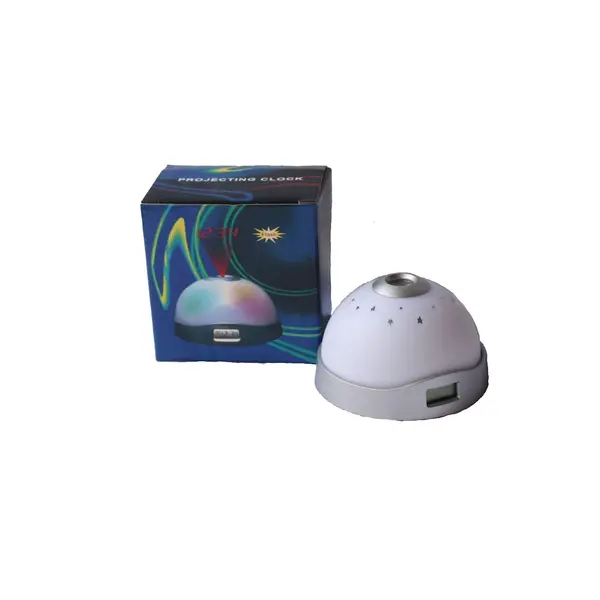 Aurora LED Projection Clock – Ceas Digital de Masă cu Proiecție, Lumină RGB și Alarmă