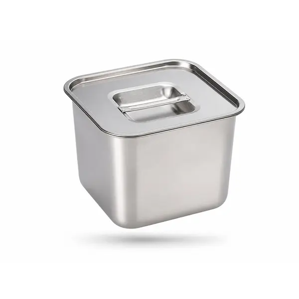 Tavă Gastronorm GN, capac inclus, inox, 20 x 20 x 13.5 cm, Uz Profesional HoReCa