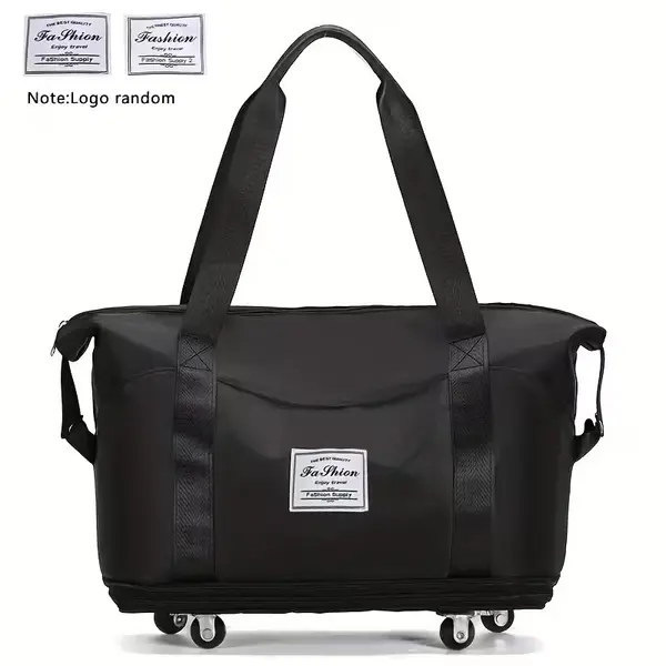 Travel Expandable Rolling Bag – Geantă de Voiaj Extensibilă cu Roți, Pliabilă 55x30x25 cm