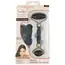 Set masaj facial 2 în 1 din piatră naturală neagră cu roller și Gua Sha