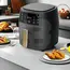 Friteuza Air Fryer 8 litri 2400W cu aer cald fara ulei